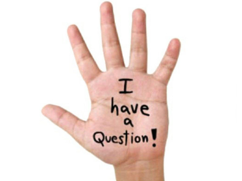 Can I ask a question? image